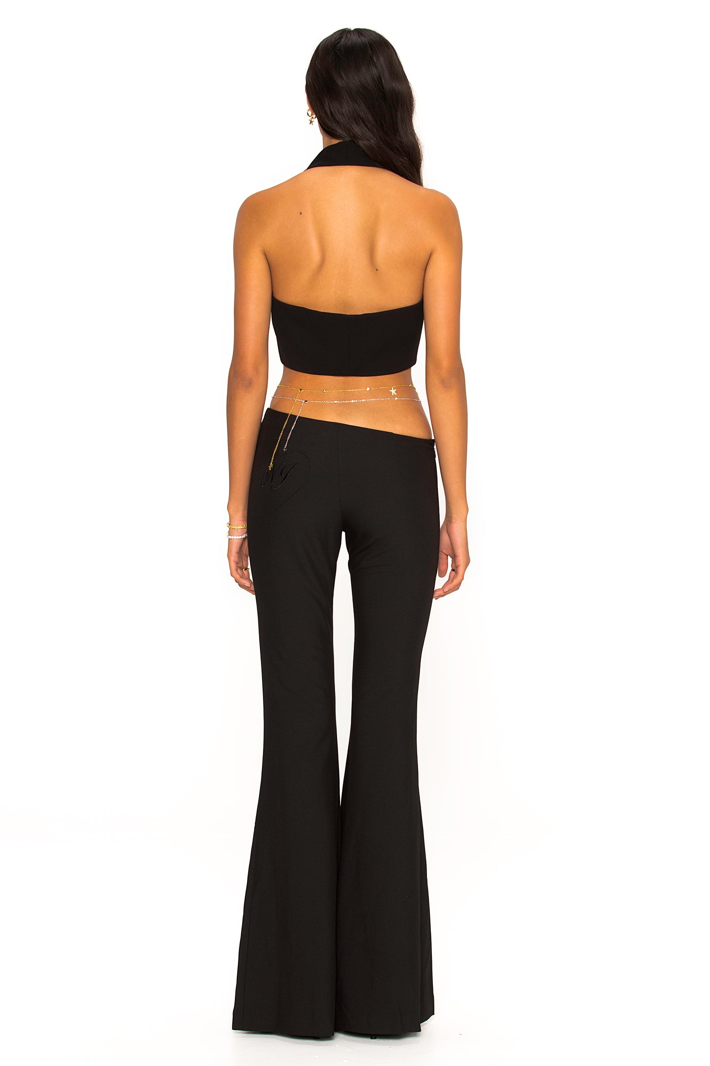 Bianca Crop Top (Black)