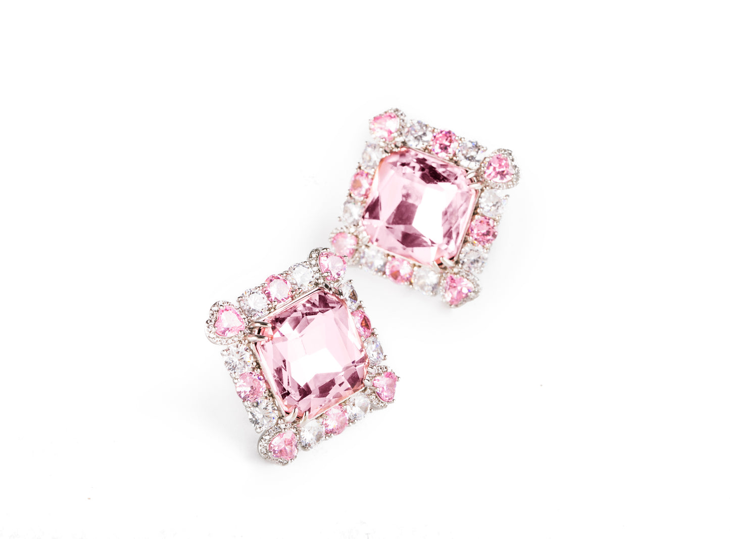 Pink Zada Earrings (Final Sale)