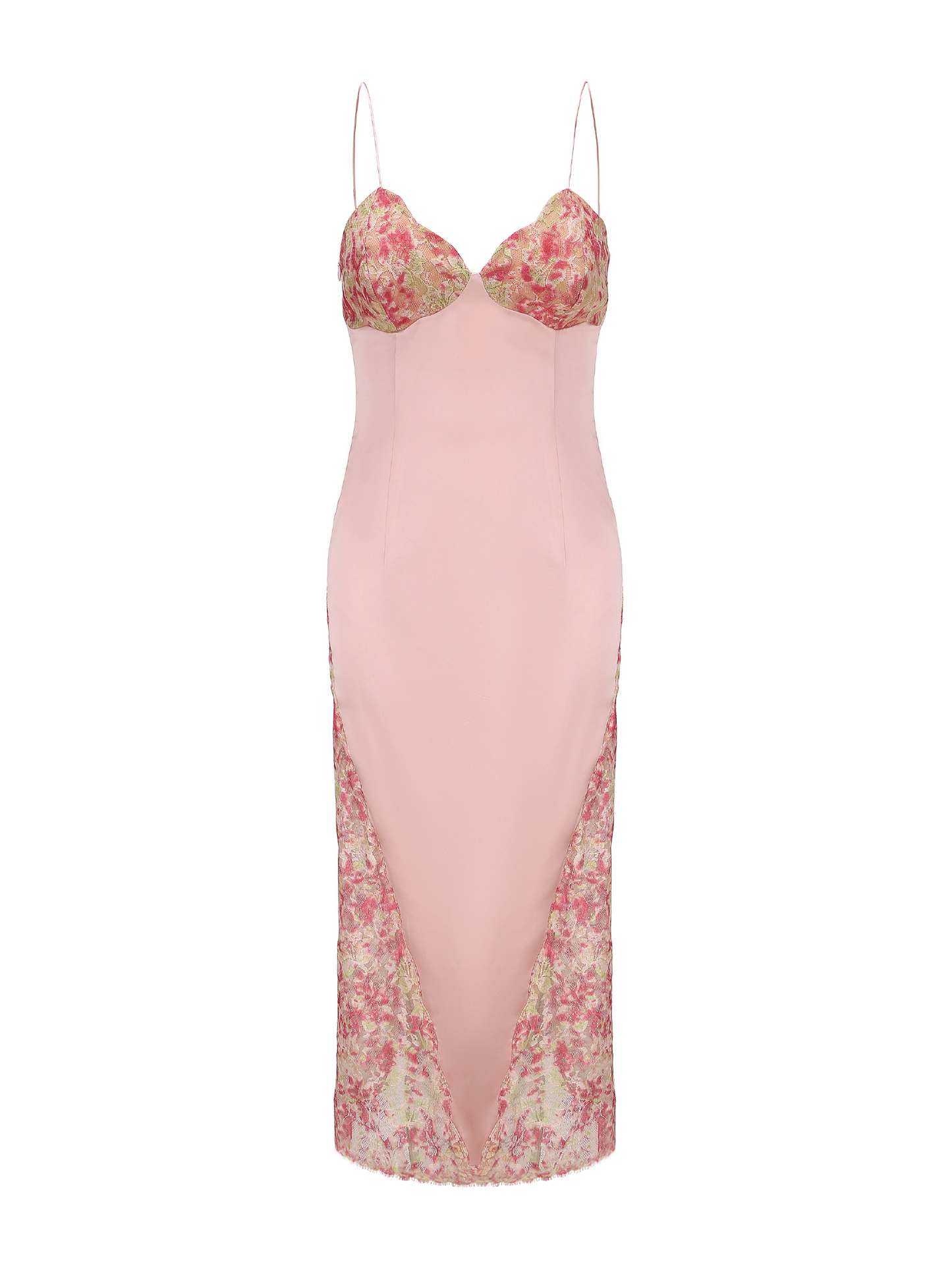 Eva Silk Dress (Pink) (Final Sale)