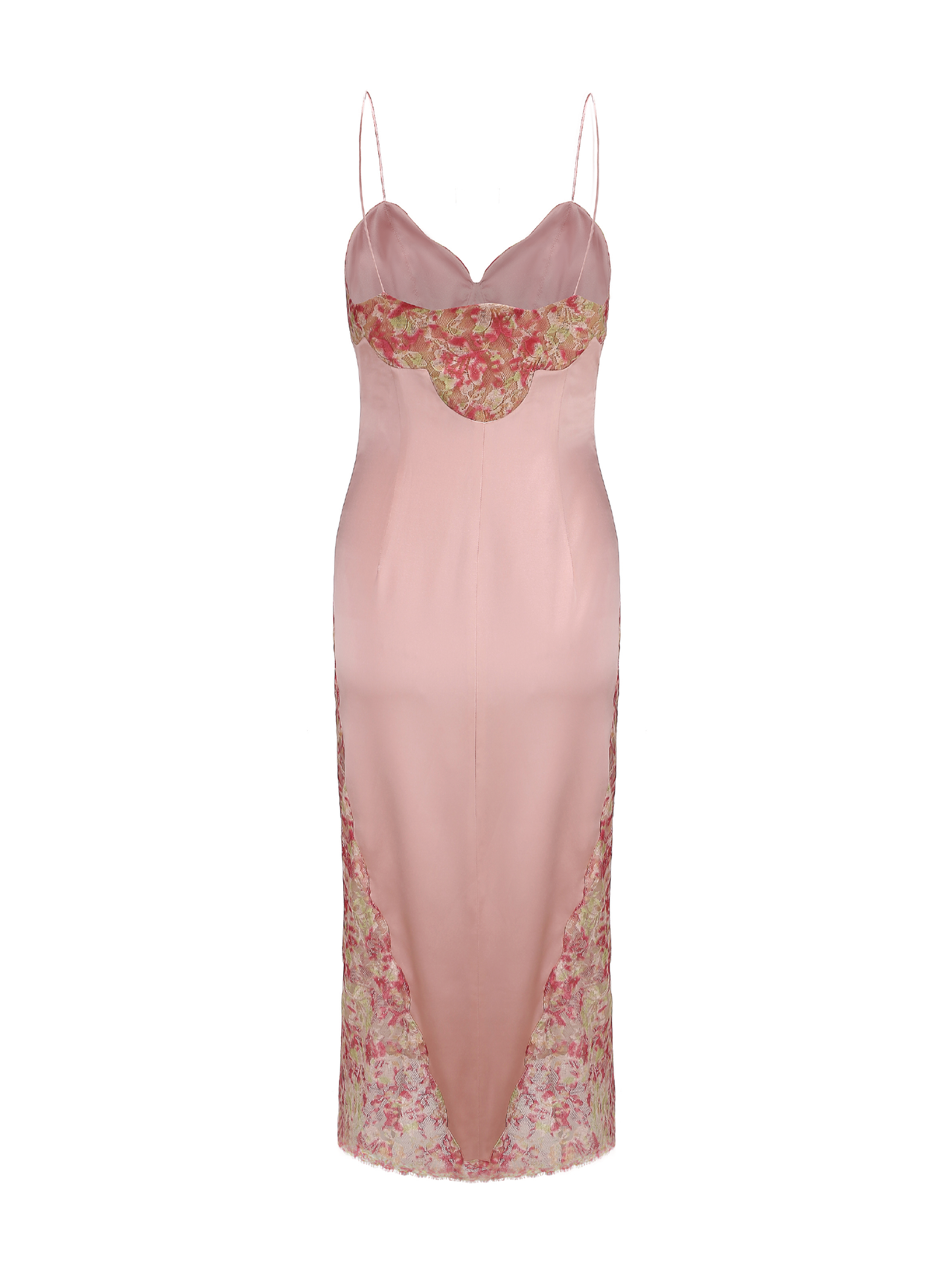 Eva Silk Dress (Pink) (Final Sale)