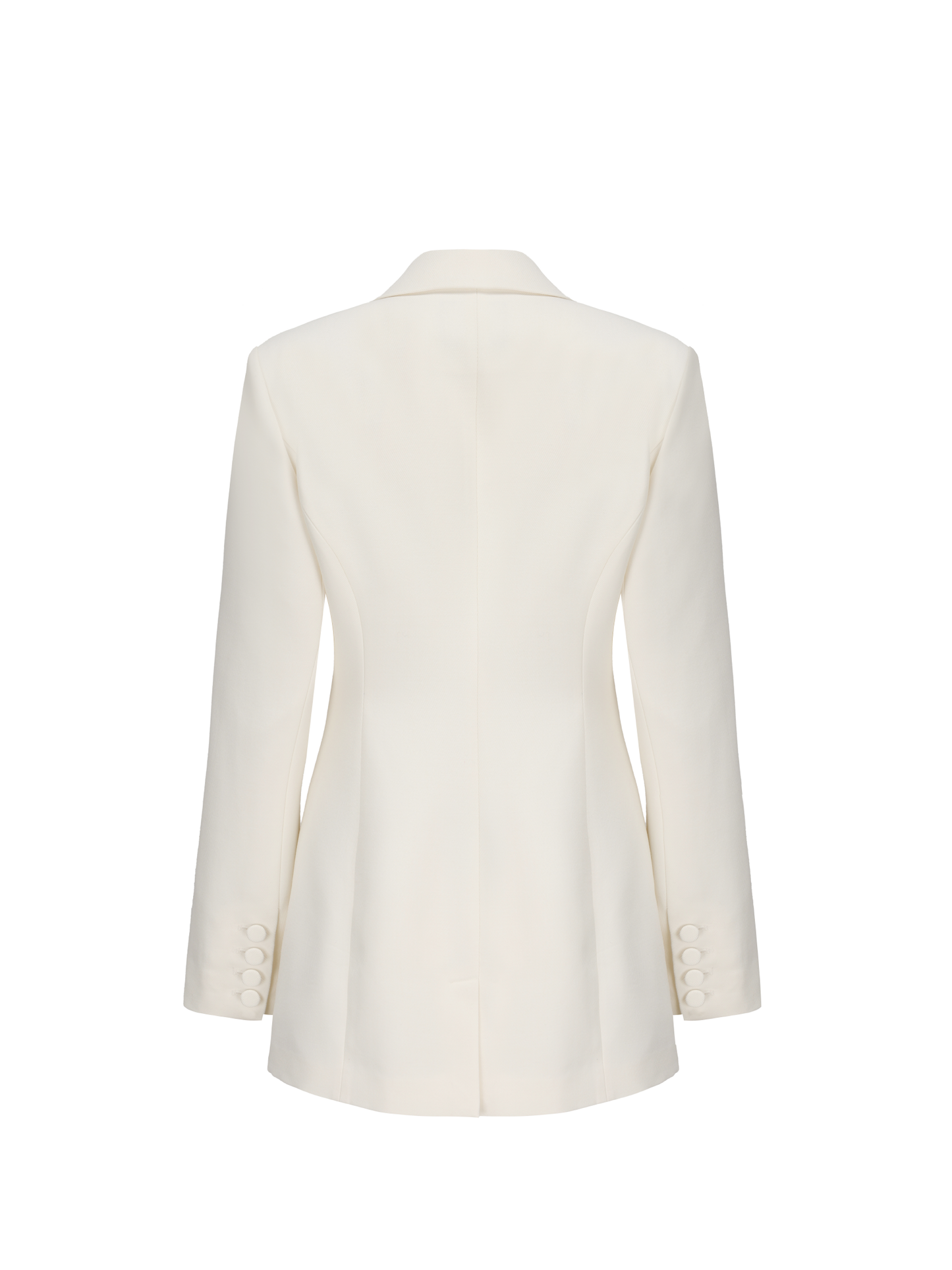 Thalia Suit Jacket (White) (Final Sale)