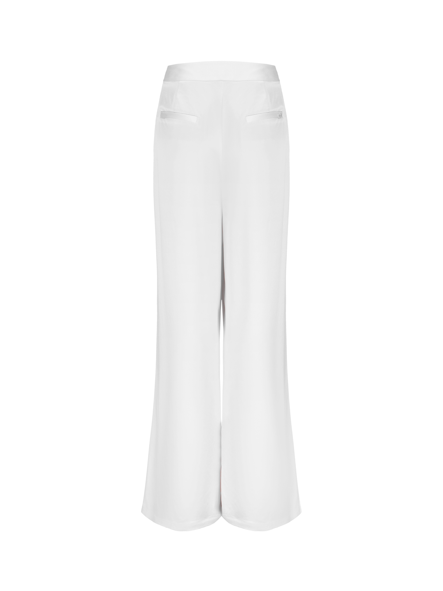 Alexandra Satin Pants (White)