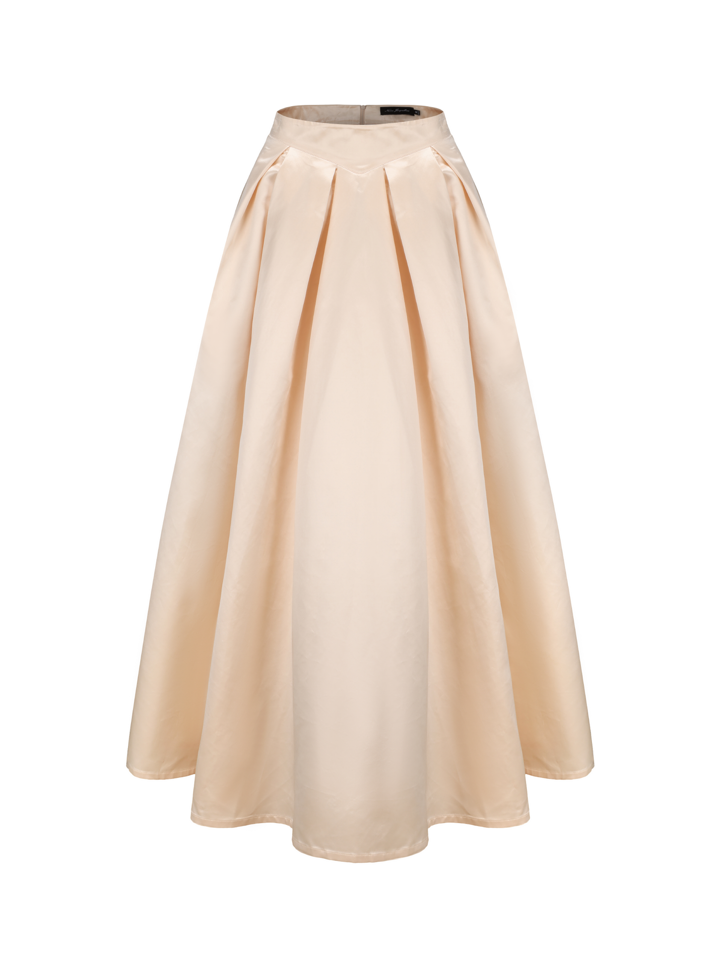 Sonya Satin Dress (Champagne) (Final Sale)