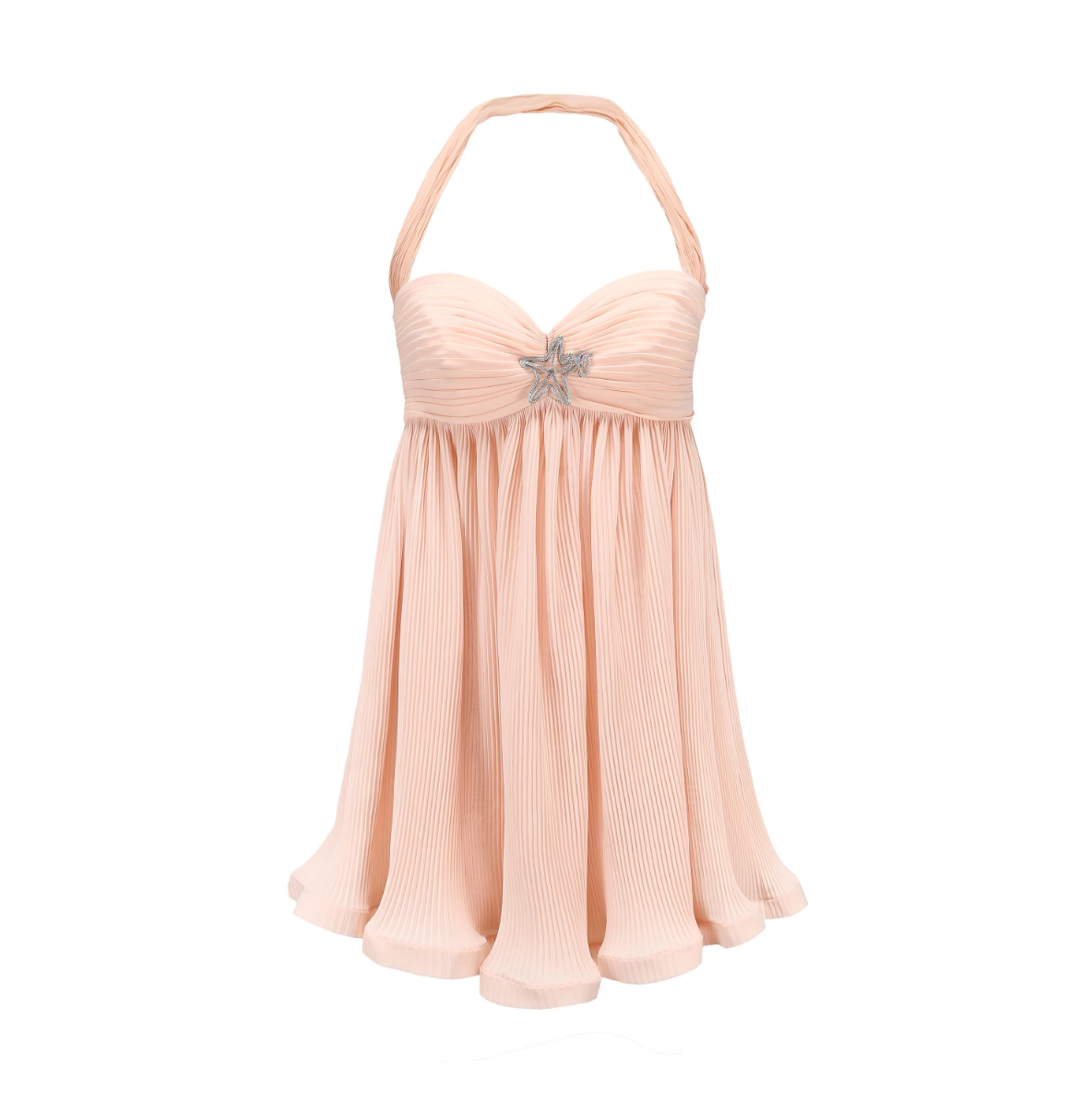 Jamara Halter Mini Dress (Pink)