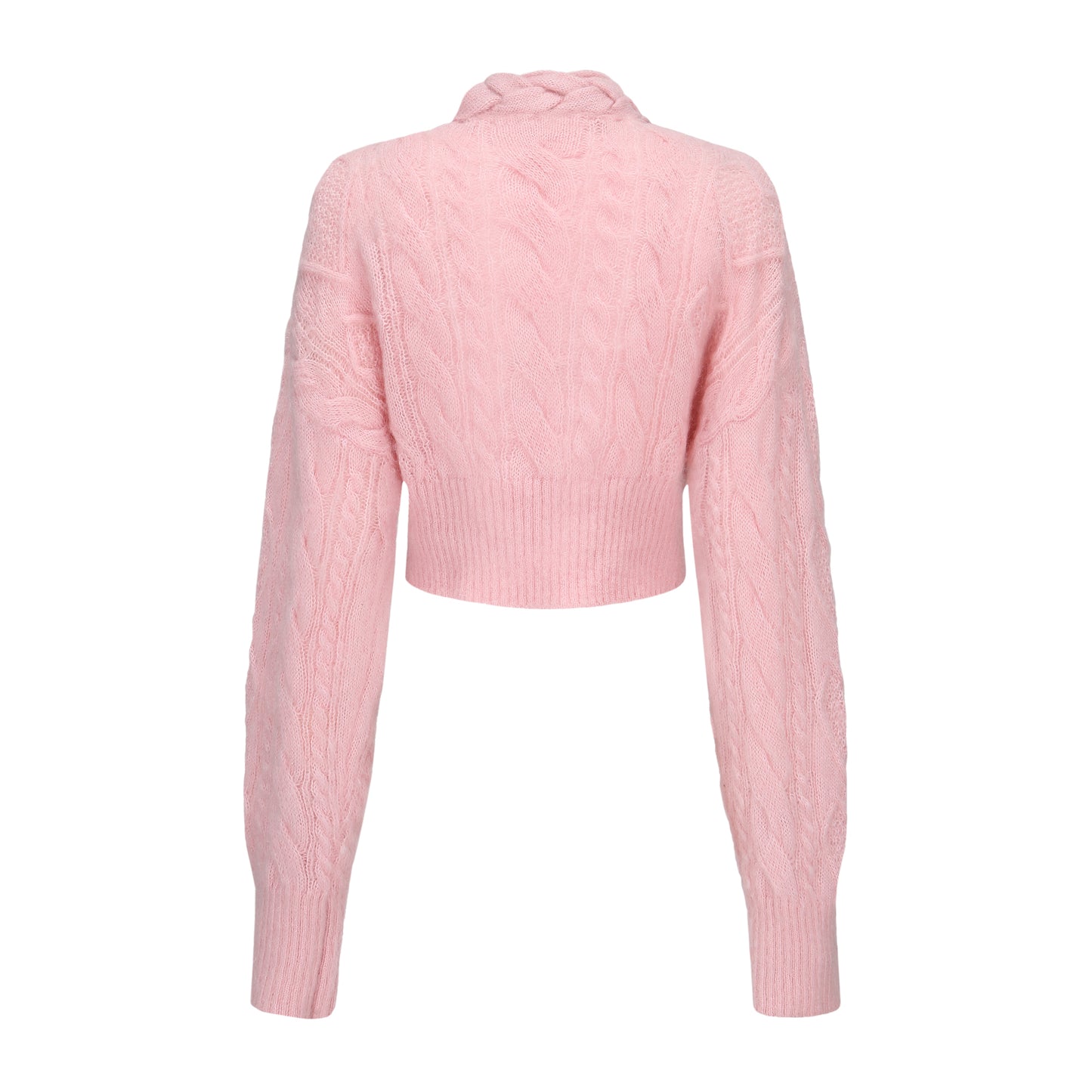 Carmen Diamond Knit Sweater (Pink) (Final Sale)