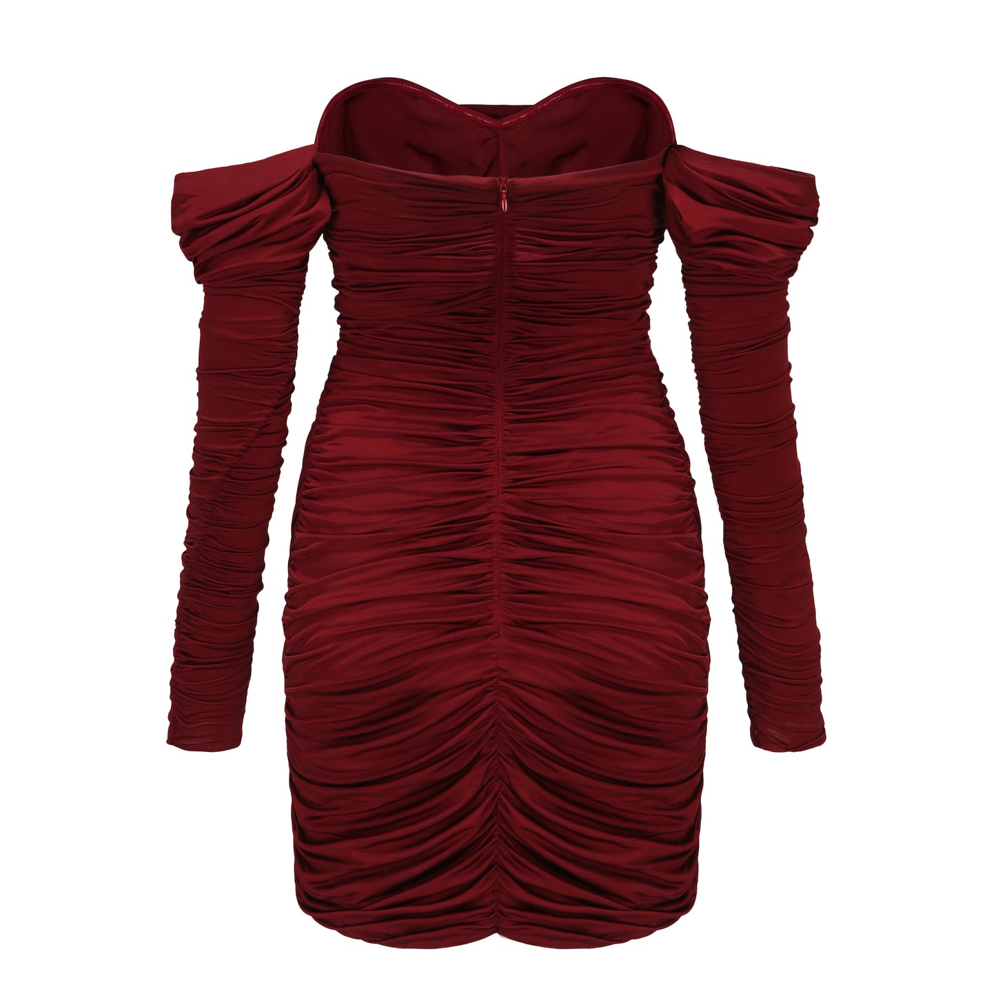 Vanessa Diamond Dress (Wine Red) (Final Sale)