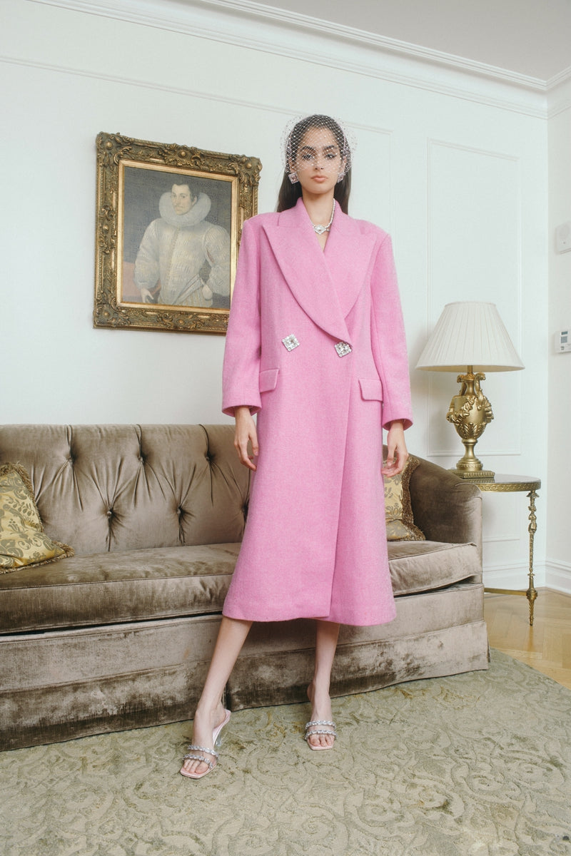 Gabriella Coat in Pink