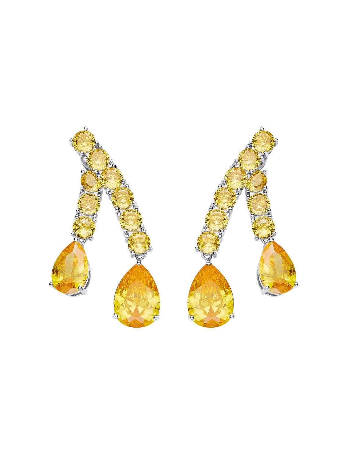 Bella Earrings (Yellow)